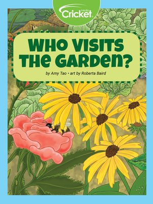 cover image of Who Visits the Garden?